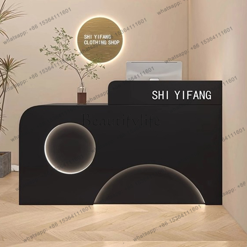 Home Bar Lounge - Bar Luxury Reception Desks Modern Shop