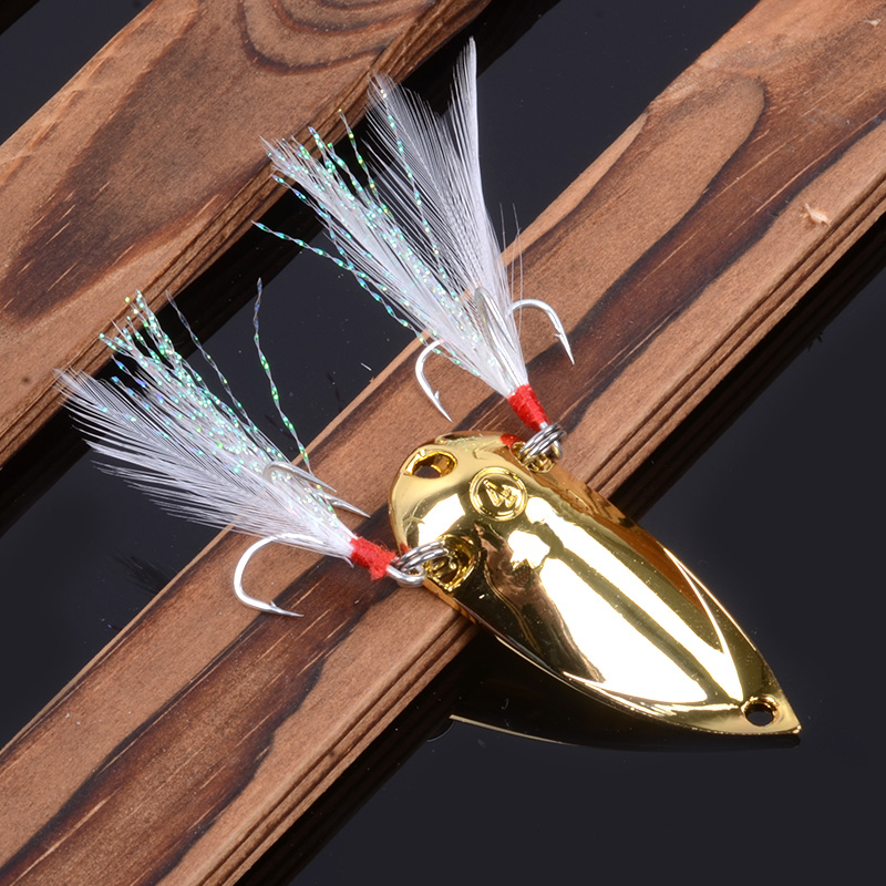 4pcs Fishing lures spoon metal - Jigger Double Sided 评论和价格