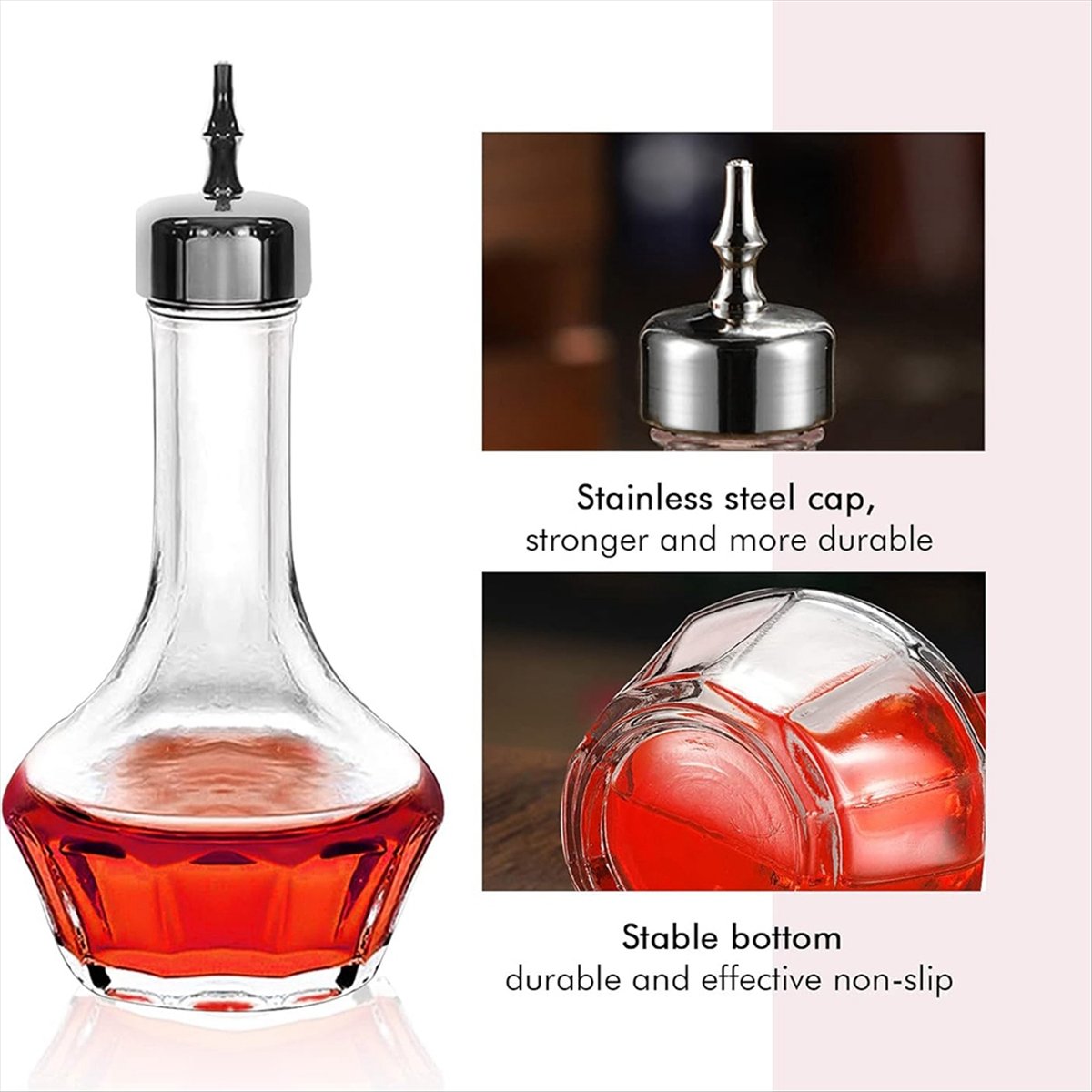 A75K 6 PCS Bitters Bottle Set  - Bitters Bottle Set 评论和价格