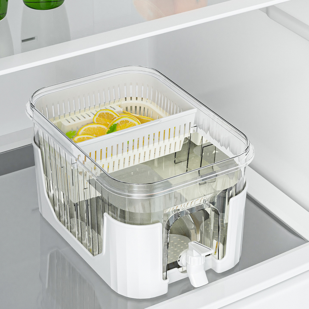 5L Water Pitcher with Faucet R - Home Bar And Fridge 评论和价格
