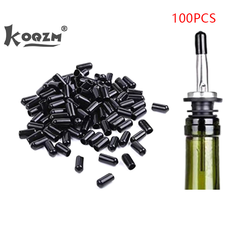 100Pcs Pour Spout Dust Covers  - Speed Pourer Cap 评论和价格