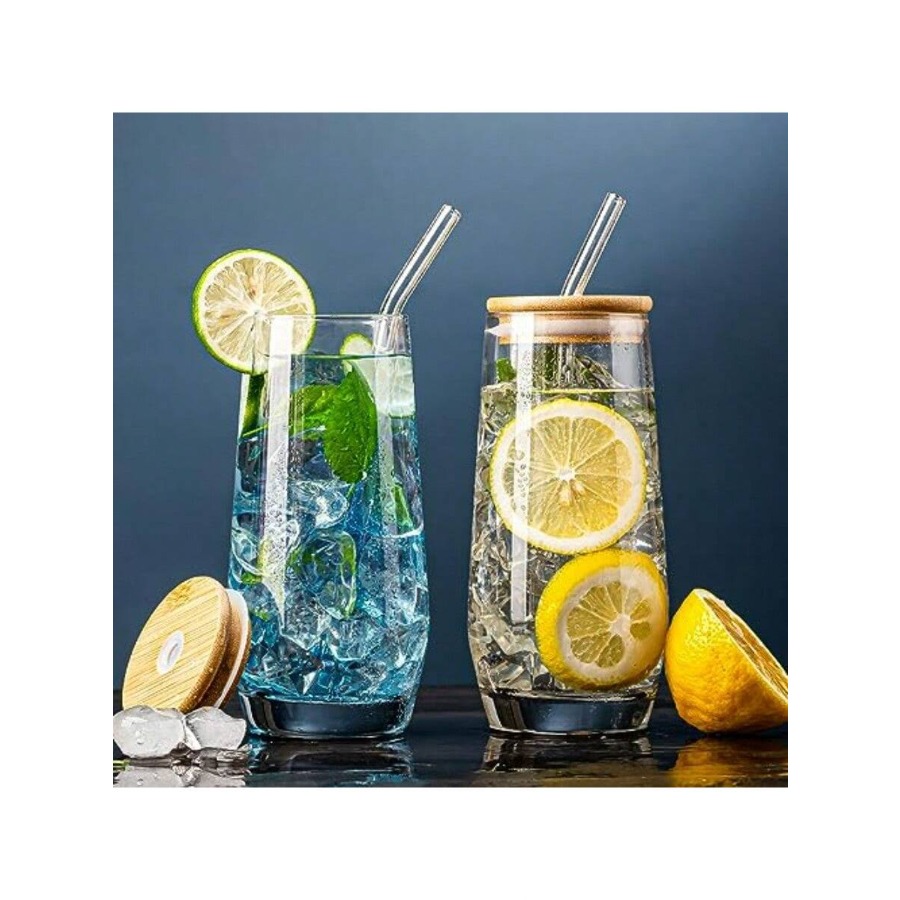 DDrinking Glasses Crystal High - Highball Glass Set 评论和价格