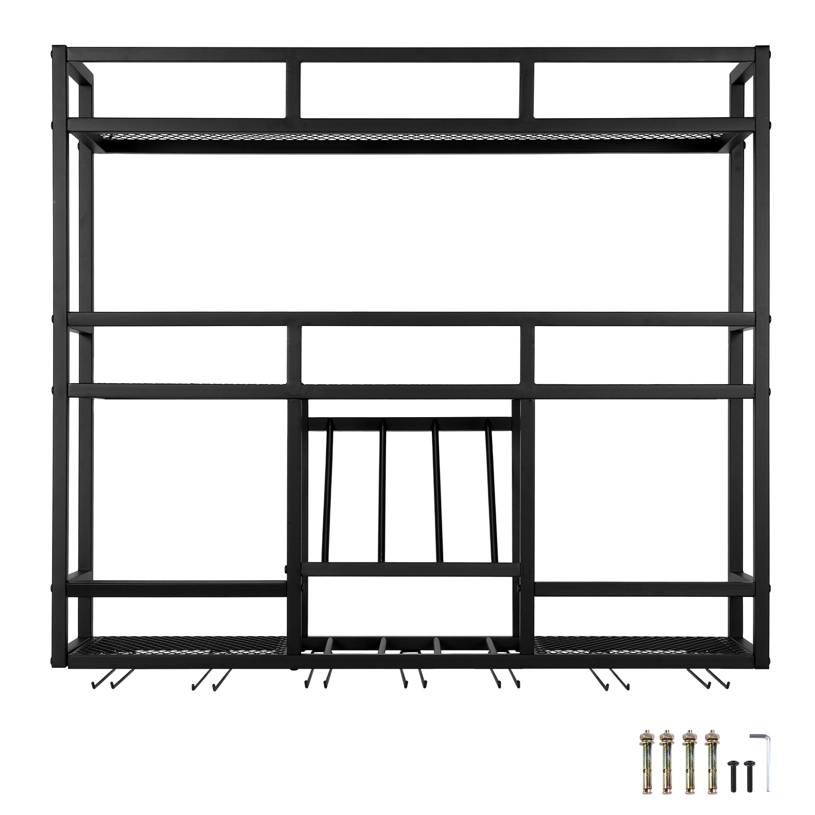 3 Tiers Floating Wine Bottle S - Home Bar Shelves 评论和价格