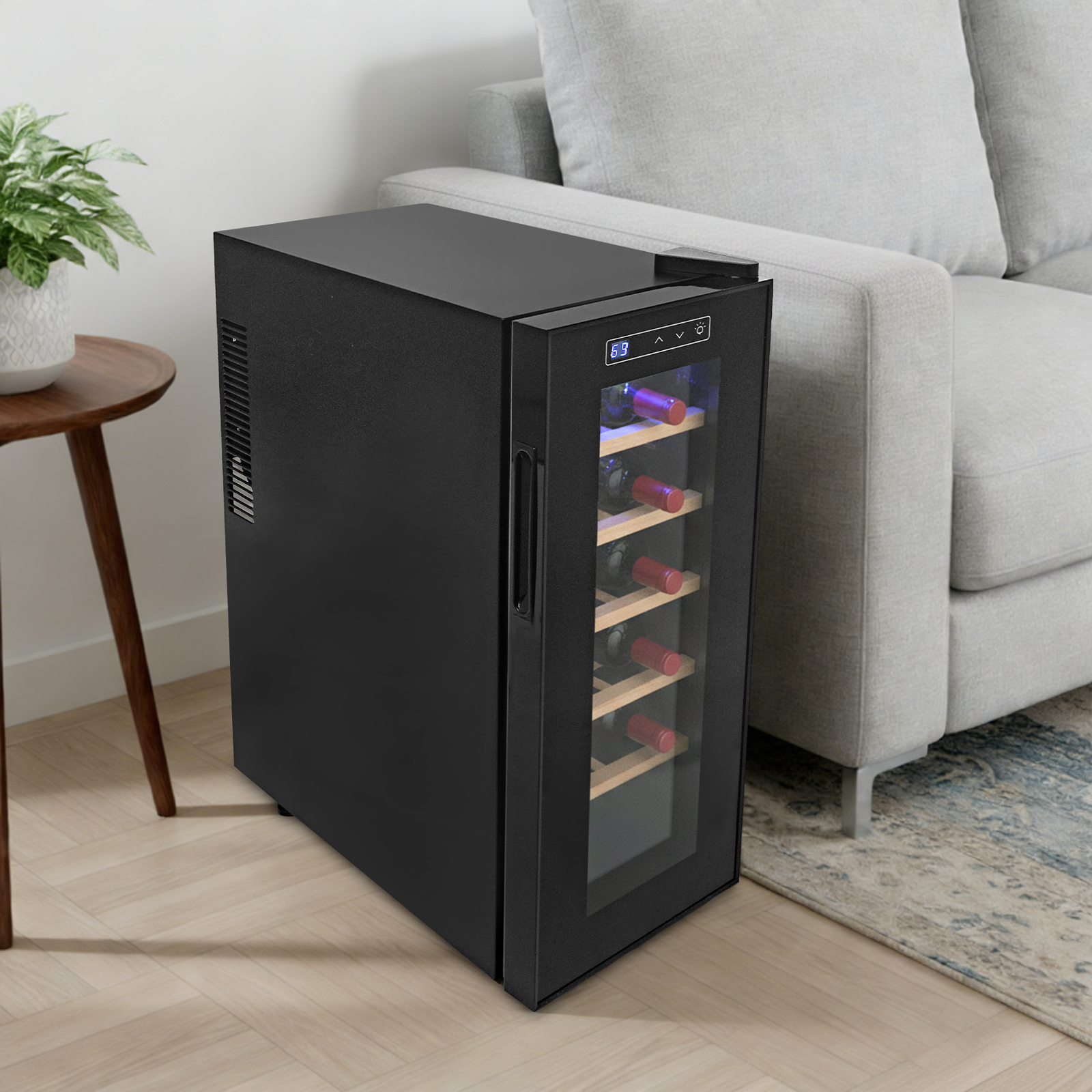 12 Bottle Wine Fridge, Freesta - Home Bar And Fridge 评论和价格