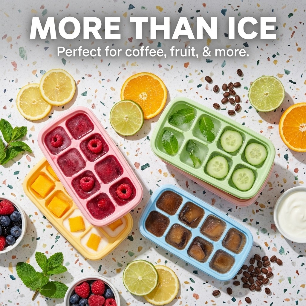 8 Grids Mini Plastic Ice Cube  - Citrus Juicer Bar 评论和价格