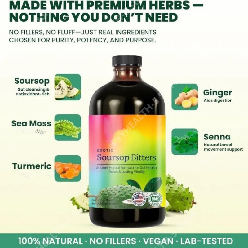 Soursop Bitters Drops Liquid O - Bitters Bottle Set 评论和价格