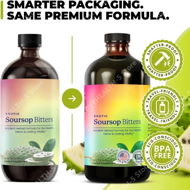 Soursop Bitters Drops Liquid O - Bitters Bottle Set 评论和价格