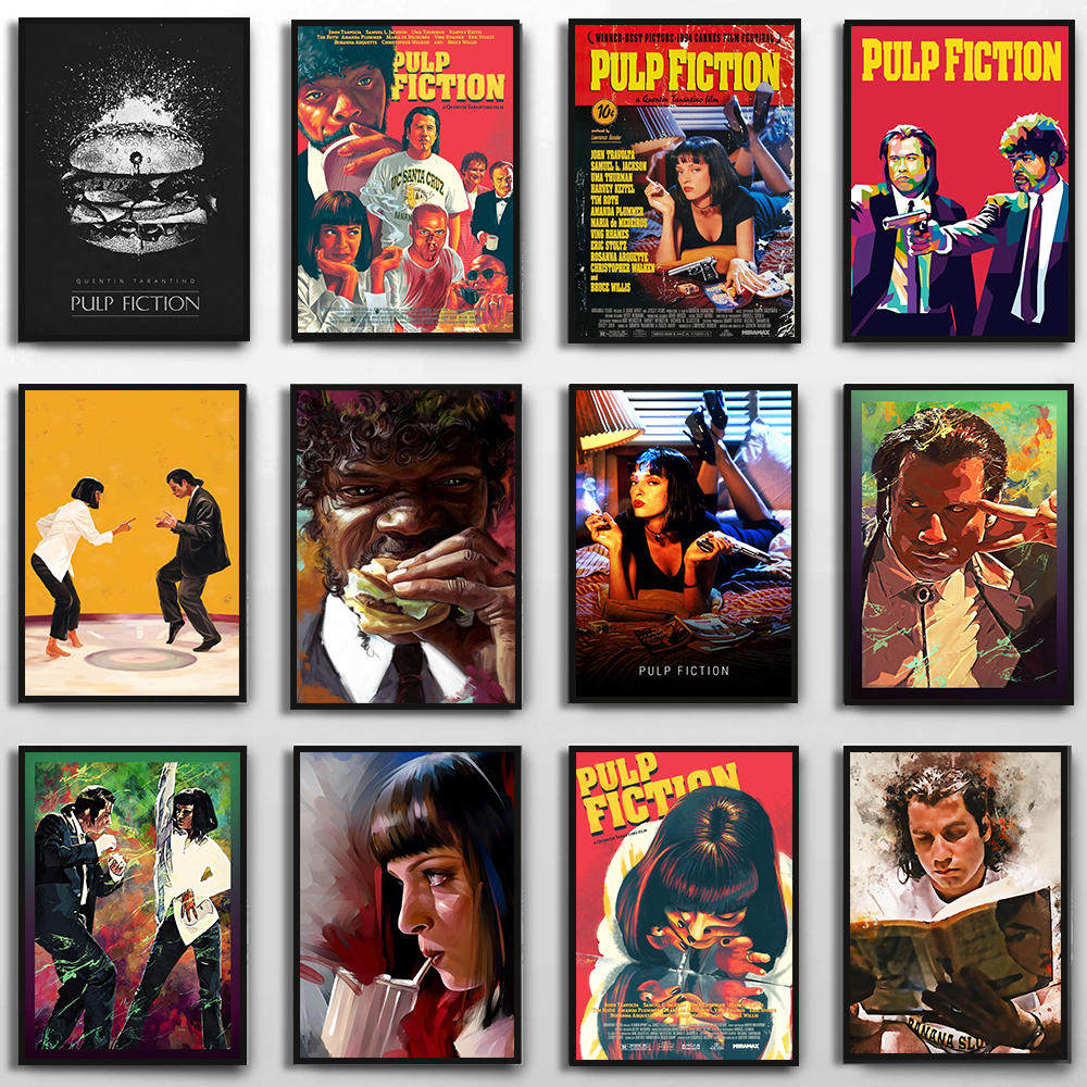 Classic Movie Pulp Fiction Pos - Home Bar And Theater 评论和价格