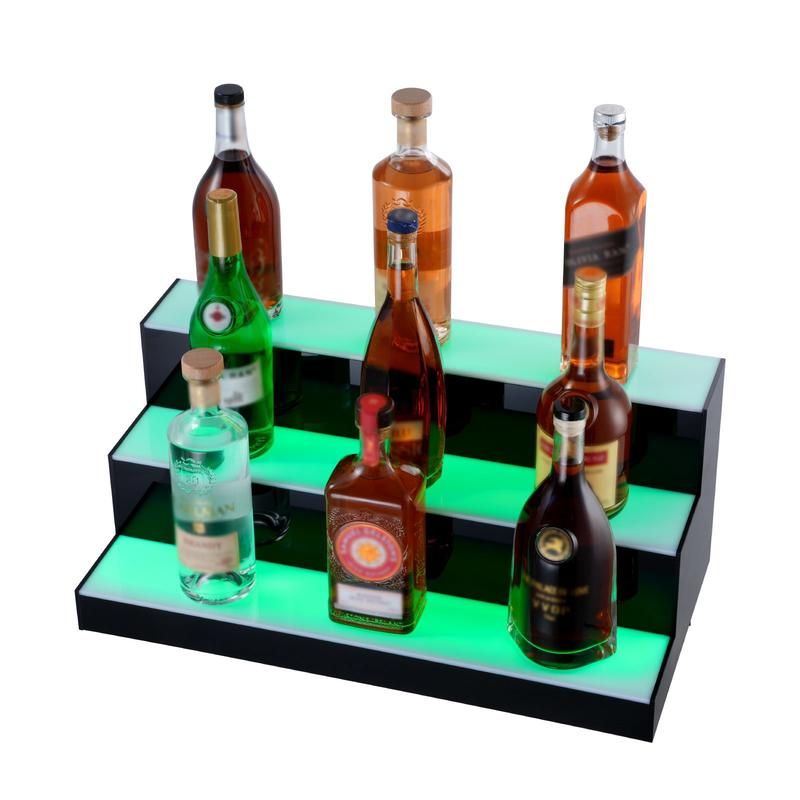 Illuminated Beverage Shelf 24  - Home Bar Lounge 评论和价格