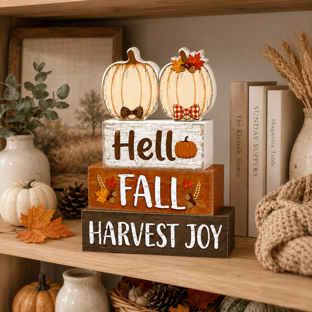 Autumn Layered Tray Decoration - Home Bar Shelves 评论和价格