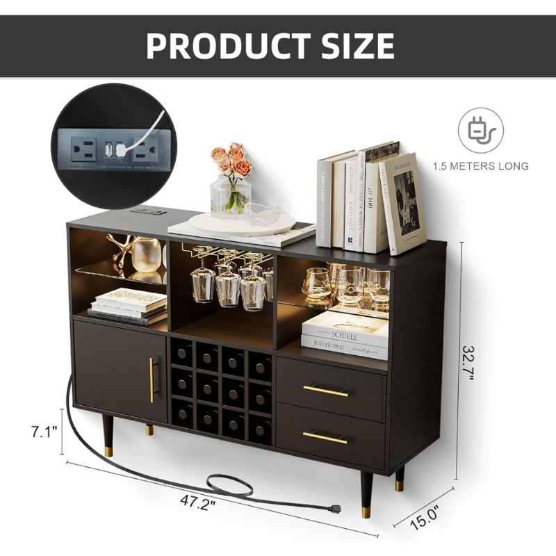 NEW - Bar Cabinet and Coffee B - Home Bar And Coffee 评论和价格
