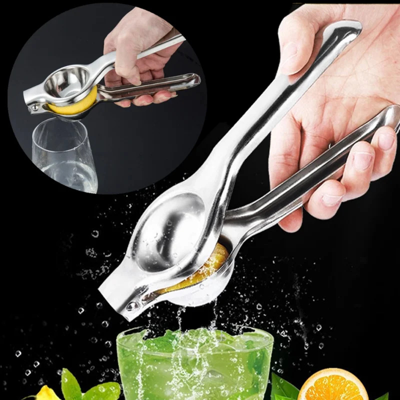 Lemon Squeezer Stainless Steel - Citrus Juicer Bar 评论和价格