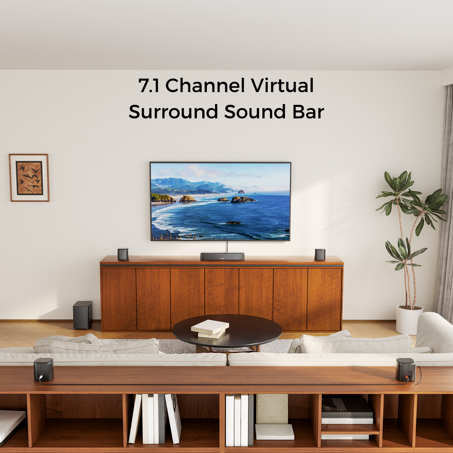 ULTIMEA 7.1 Channel Sound Bar  - Home Bar And Theater 评论和价格