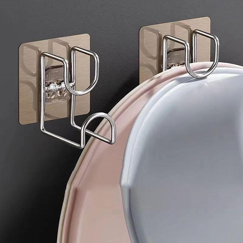 Punch-Free Sticky Hook Bathroo - Home Bar Sink 评论和价格