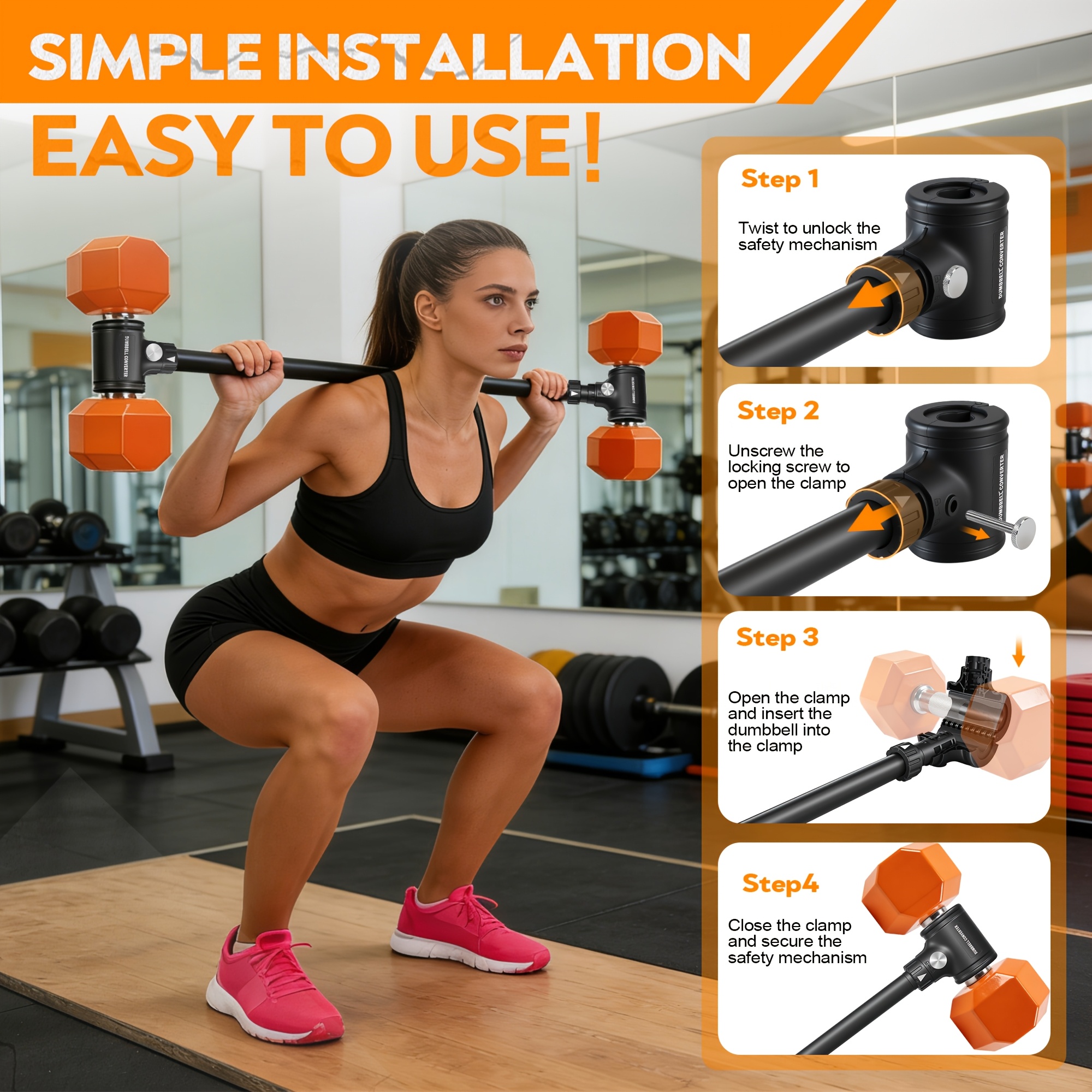 Dumbbell Converter - Converts  - Home Bar Set 评论和价格
