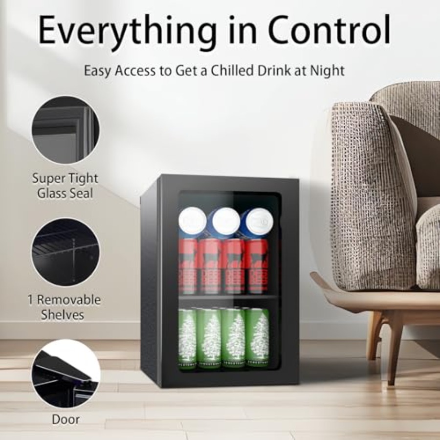 Beverage Refrigerator Cooler f - Home Bar And Fridge 评论和价格